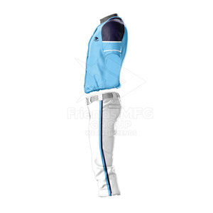 Best Selling Men's Baseball Uniform Customized Logo Eco-Friendly Breathable Polyester Lightweight Team Wear - Product Image 6