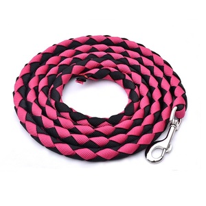 Diseño personalizado inteligente Cuerda de plomo de caballo de punto de polipropileno de polietileno Calidad pesada más vendida con broche de ojo grande - Product Image 1