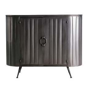 Aparador Moderno de Madera con 4 Compartimentos y 2 Puertas de Tablero, Mueble de Almacenamiento para Sala de Estar, Hotel y Dormitorio - Product Image 1