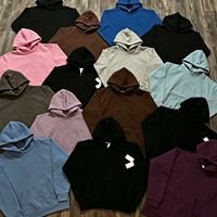 Hoodie Sweatshirt Oversize Musim Dingin Berkualitas Tinggi 100% Katun Ramah Lingkungan untuk Rhinestone
