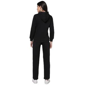 Ensemble de survêtement de Jogging en coton/Polyester pour femmes, marque personnalisée avec Logo - Product Image 3