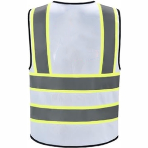 Chaleco de Seguridad Personalizado de Alta Visibilidad, Sin Mangas, Multibolsillos, Ecológico, Transpirable, de Alta Calidad y Venta Caliente, Servicios OEM - Product Image 3
