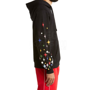 Sudadera con Capucha de Felpa 100% Algodón para Hombre, Estilo Urbano Informal de Invierno, con Bolsillo, de Alta Calidad, Elegante, Antiarrugas, Transpirable, para Uso Diario - Product Image 6