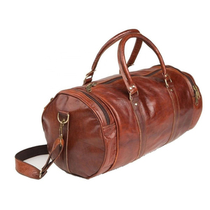 Bolsa de Viaje de Cuero Genuino de Primera Calidad 2024, Multifuncional, Estilo Fabuloso, con Logotipo Personalizado OEM - Product Image 2