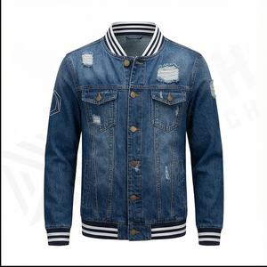Factory Made New Fashion Print Cotton Jean <b>Jacket</b> Designed <b>Mens</b> <b>Denim</b> <b>Jacket</b> <b>Men</b> <b>Men's</b> <b>Denim</b> <b>Jackets</b> Coats - Product Image 2