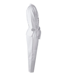 Uniforme de karaté réglable, Gi de karaté en coton, tenue d'entraînement d'arts martiaux pour enfants, jeunes et adultes - Product Image 3