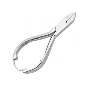 High Demand Pedicure Nail Cutters Sharp Durable Blades Stainless Steel Podiatry Nail Pliers Back <b>Lock</b> Double Spring Nail Cutters - Product Image 3