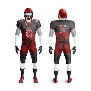 OEM Custom American Football Jersey and Pants Set – Neon Green <b>Elite</b> Football Uniform with Full Sublimation Team Uniforms - Product Image 5