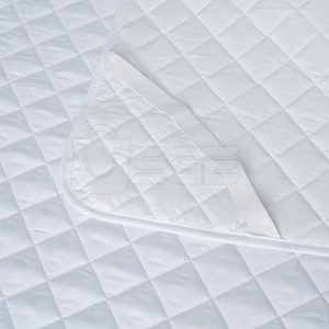 Comfortable Waterproof 4 Corner Elastic Mattress Protector Strong Elastic Corners Soft Knitted 400TC Fabric Breathable - Product Image 6