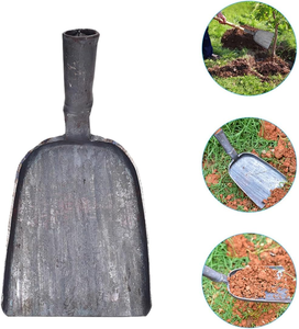 Recogedor de Polvo Metálico Resistente y Duradero con Mango, Herramienta de Limpieza de Larga Duración para Suelos, Hogar, Cocina, Garaje y Oficina - Product Image 5