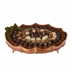 Luxury Design Premium Handmade <b>Chocolates</b> Tray Elegant Ornate Tray For Events Gifting <b>Weddings</b> And Special Occasions - Product Image 3