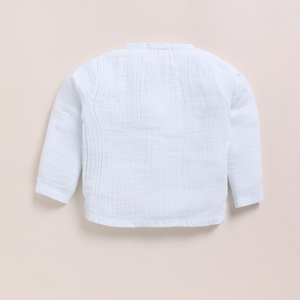 เสื้อยืดแขนยาวผ้ามัสลินออร์แกนิกคุณภาพสูง-ผ้าไอซ์เมล - Product Image 2