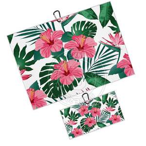 Toalla de golf tipo waffle de tela premium, suave al tacto y diseño duradero, para el mantenimiento y limpieza de equipo deportivo. - Product Image 2