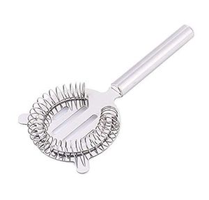 Top Seller Stainless Steel Hawthorne Rod Strainer Two Prong <b>Bar</b> Strainer for <b>Bar</b> Mocktail Cocktail Drink Strainer with Handle - Product Image 1