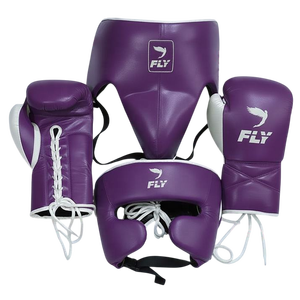 Guantes de Boxeo de Piel Personalizados con Cordones, Agarre Ergonómico, Correa de Muñeca Ajustable, Protección y Secado Rápido, con Logotipo OEM Personalizado - Product Image 4