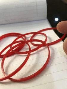 Élastiques en caoutchouc naturel pur à 100 %, couleur rouge, pour usage domestique, taille personnalisable, emballage provenant de l'usine du Vietnam 2026 - Product Image 4