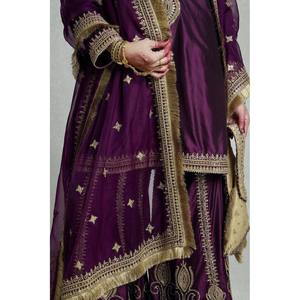 Conjunto de traje de trabajo con bordado de lentejuelas de talla XL para mujer, ropa de fiesta para un aspecto elegante - Product Image 3