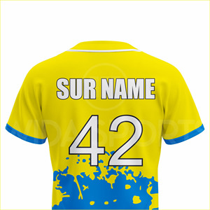 Custom Team <b>Name</b> Baseball Jersey Uniform Set Breathable Quick Dry Sublimation Front Team Sportswear 100% Polyester Four-Way - Product Image 5