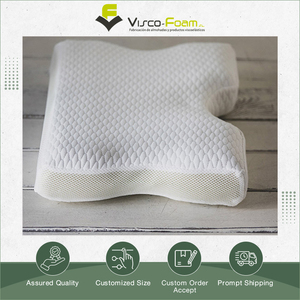 Almohada de Cama de Espuma Viscoelástica de Excelente Calidad, Relleno de Poliéster/Algodón Natural, Venta Mundial para Compradores Mayoristas - Product Image 3