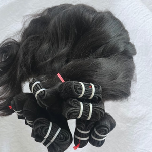 Extensiones de Cabello Remy Indio Virgen Sin Procesar, Naturales, Lisas, Onduladas, con Encaje Completo, al por Mayor, de Primera Calidad - Product Image 6