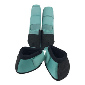 Protège-tendons et protège-jambes pour chevaux, sur mesure, imperméables, avec sangles réglables, très demandés, en vente - Product Image 3