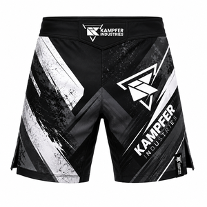 กางเกงมวย MMA โพลีเอสเตอร์คุณภาพสูง ยืดหยุ่นได้ แห้งเร็ว ระบายอากาศดี สำหรับทุกเพศ  สามารถปรับแต่งได้ เหมาะสำหรับการฝึกซ้อม UFC - Product Image 5
