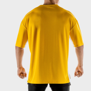 Camiseta de Manga Corta Tejida con Cuello Redondo, Unisex, Personalizable al por Mayor, Talla Grande, Informal, Lisa, 100% Algodón - Product Image 4