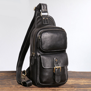 Pochette de jambe rétro en cuir avec sangle de taille réglable et compartiments sécurisés pour un usage quotidien décontracté en extérieur - Product Image 3