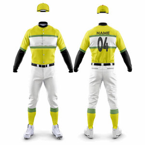 Nuevo Uniforme de Béisbol Personalizado, Diseño de Uniforme de Equipo de Béisbol con Pantalones, Impresión Sublimada Multicolor, Uniforme de Softbol - Product Image 1