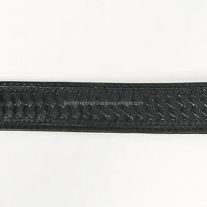 100% American Cow Leather Western Cowboy <b>Belt</b> With Bead <b>Work</b> and Basket Wave Hand Tooled Design Top Manufacturer for <b>Men</b> & Women - Product Image 3