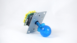 Manette d'arcade Sanwa Joystick 5 broches JAMMA MAME pour machine à monnayeur, garantie 1 an, kits DIY huit directions, en fer et plastique, version anglaise - Product Image 3