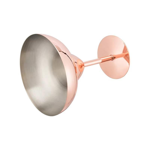 แก้วไวน์ทองแดงคลาสสิก ดีไซน์โดดเด่นทันสมัย แก้วทรงโกเบลต์เคลือบทองแดงสำหรับไวน์แดง บรรจุภัณฑ์กล่องของขวัญแบบมินิมอล - Product Image 6