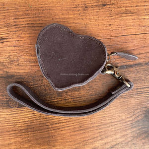 Botte point Mini véritable daim cuir bracelet porte-monnaie pochette minimaliste en cuir porte-monnaie poche d'argent pratique femmes portefeuille - Product Image 5