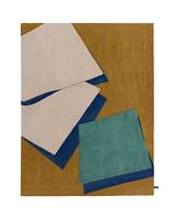 Modern Design Hand Tufted Wool Area Rugs | Handmade Designer Abstract Wool Carpets for Living Room