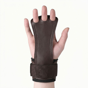 Poignée de gymnastique avec sangle de poignet durable pour les entraînements au barre, les athlètes de fitness, service OEM, logo personnalisé, approvisionnement en gros - Product Image 1