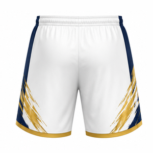 Ensemble de maillots et shorts de football d'été personnalisés, uniforme d'équipe de football, haute qualité, 100% polyester, sublimé, séchage rapide, broderie 3D - Product Image 5