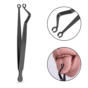 Pinzas para Perforación de Cartílago de Oreja, Herramienta de Perforación de Acero Inoxidable, Instrumento Manual de Clase II para Procedimientos Precisos en el Cartílago de la Oreja - Product Image 2