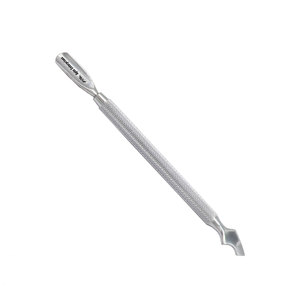 Pousse-cuticules professionnel en acier inoxydable argenté pour manucure et pédicure, longueur 137 mm, diamètre 7 mm, pour peaux mortes des doigts - Product Image 6