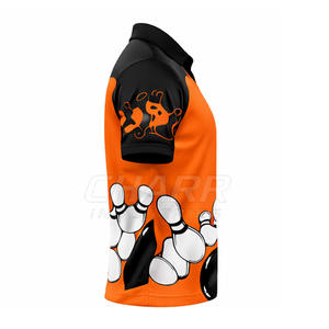Jersey de Boliche Profesional Personalizado, Hecho a Medida con Material Premium Transpirable, Tallas Grandes, Colores Vibrantes, Logotipo Personalizado - Product Image 3