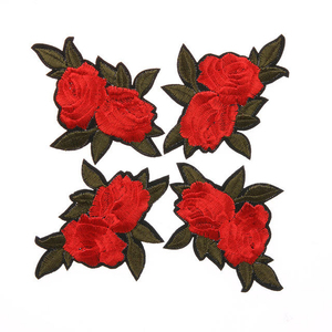 Professional Embroidered Iron-On Nonwoven Felt Custom Logo <b>Embroidery</b> Patches for Clothing Accessories Jackets-Eco-Friendly OEM - Product Image 4