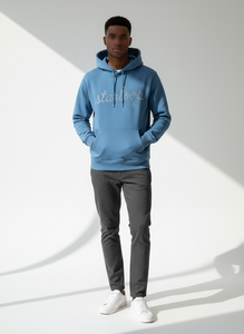 100 % Cotton Premium Quality Custom Design <b>Pullover</b> <b>Men</b> Hoodies With distressing Heavyweight Top Selling <b>Men</b> Hoodies - Product Image 6