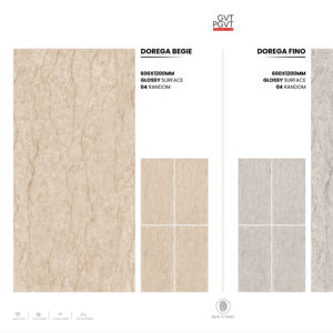 กระเบื้องพอร์ซเลนสุดหรู ขนาด 60x120 ซม. 600x1200 มม. 24x48 นิ้ว ผิวเงา ขนาดใหญ่พิเศษ สำหรับโครงการที่อยู่อาศัยระดับพรีเมียม - Product Image 1