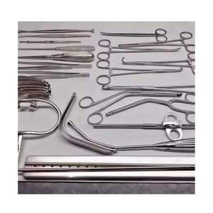 Instrumentos Quirúrgicos Manuales Reutilizables para Cirugía de Columna Vertebral, Calidad Alemana, Juego de 27 Piezas, Bajo Precio, Acero Inoxidable, CE - Product Image 1