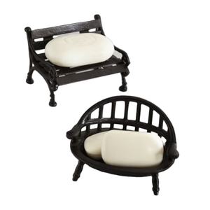 Matte Black Iron <b>Wire</b> Soap Tray – Elegant Waterproof Soap <b>Basket</b> for Premium Bathrooms Waterproof Soap Holder for Luxury Hotels - Product Image 2