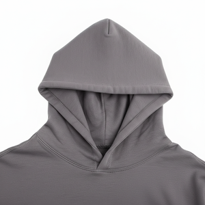 Survêtement unisexe léger en polyester et coton, imprimé sur mesure, style streetwear, à capuche, collection Printemps 2026 - Product Image 3