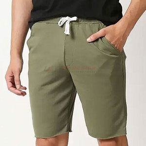 Shorts de sport pour hommes fabriqués au Pakistan, écologiques, décontractés, de couleur unie, de haute qualité, confortables et respirants - Product Image 5