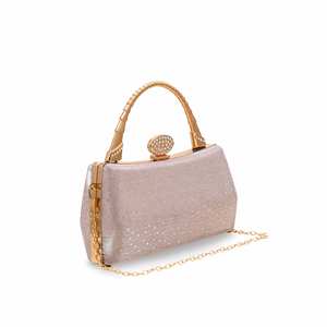 Clutch dorado elegante para mujer - Product Image 2