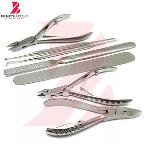 ชุดเครื่องมือดูแลเท้าสำหรับตัดเล็บเท้าหนา คีมตัดเล็บ กรรไกรตัดเล็บ เครื่องมือผ่าตัดเท้า อุปกรณ์ดูแลเท้าสำหรับผู้เชี่ยวชาญด้านเท้า - Product Image 3