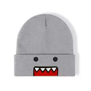 Design Your Own Beanie Hat Unisex Adult <b>Winter</b> <b>Cap</b> Solid Color Knitted Cuffed Design 56-58CM Acrylic Material - Product Image 5
