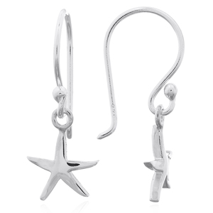 Deslumbrantes Pendientes Colgantes de Plata de Ley con Diseño de Estrella Bailarina - Product Image 2